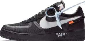 Air Force 1 low OFF-WHITE Black White