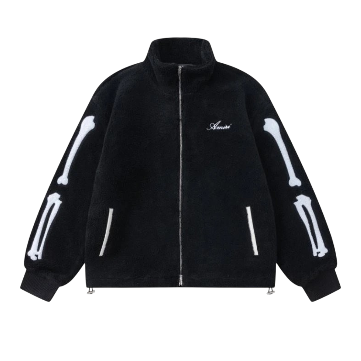 AMIRI BONES Appliqued Fleece