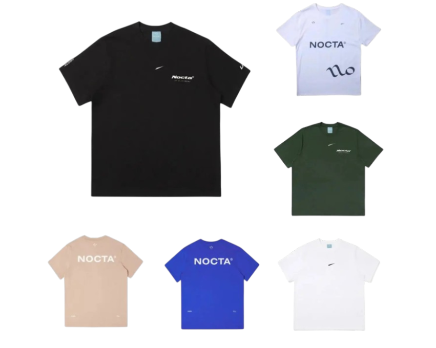 nocta t-shirts (+10 styles)