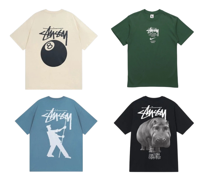 Stussy  t-shirt (+15 styles)