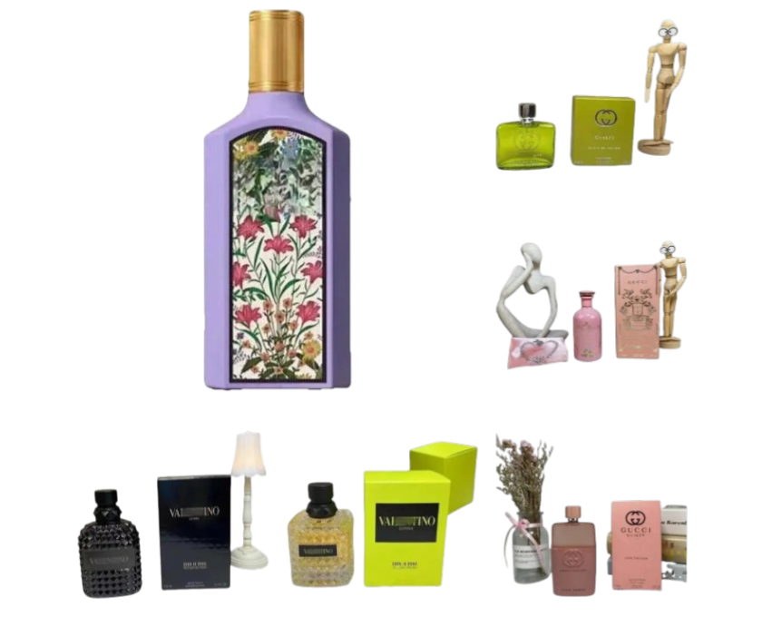Valentino, Dior, Versace, Chanel, Cologne