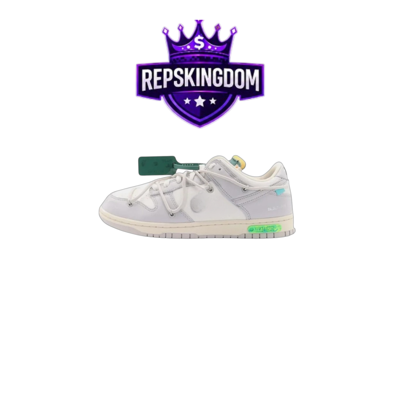dunk low x Off white