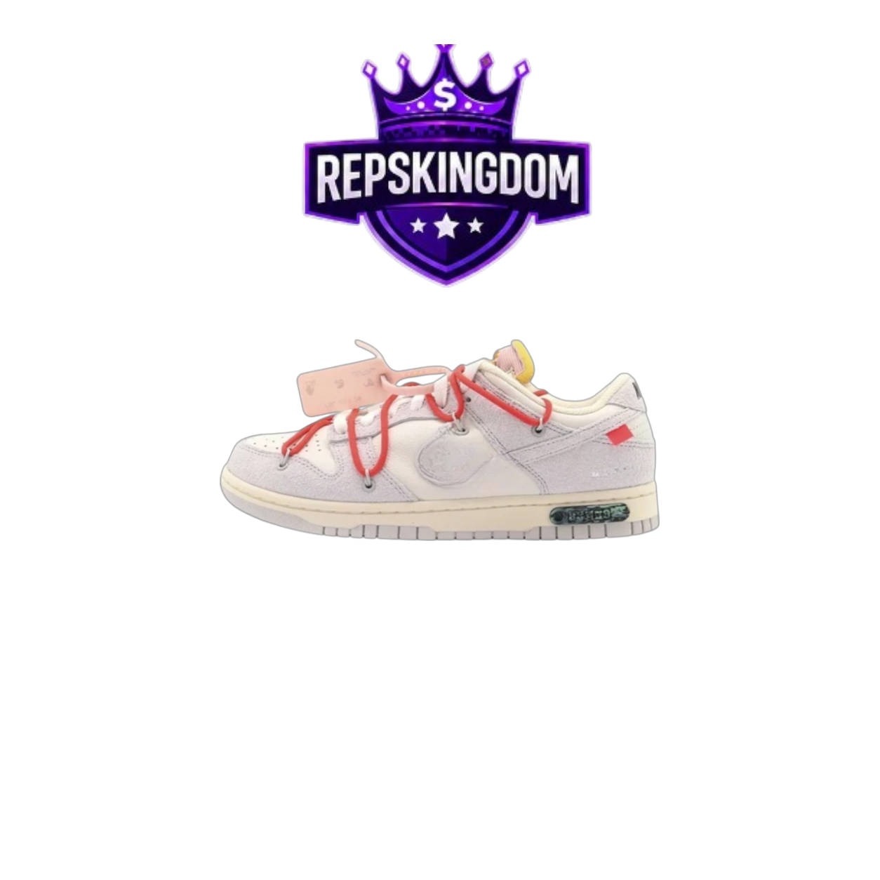 dunk low x Off white