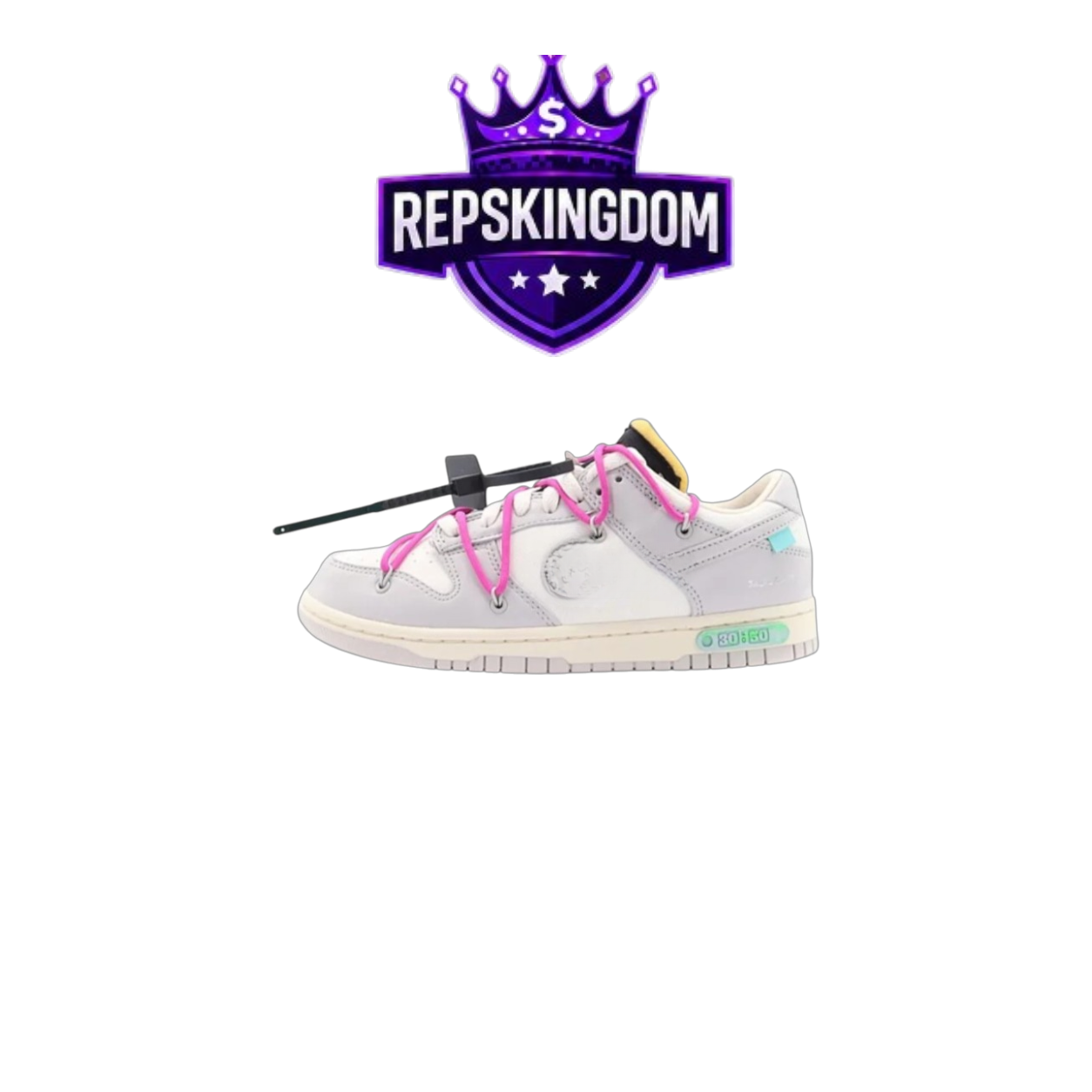dunk low x Off white