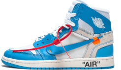 Off-White AJ1 University Blue