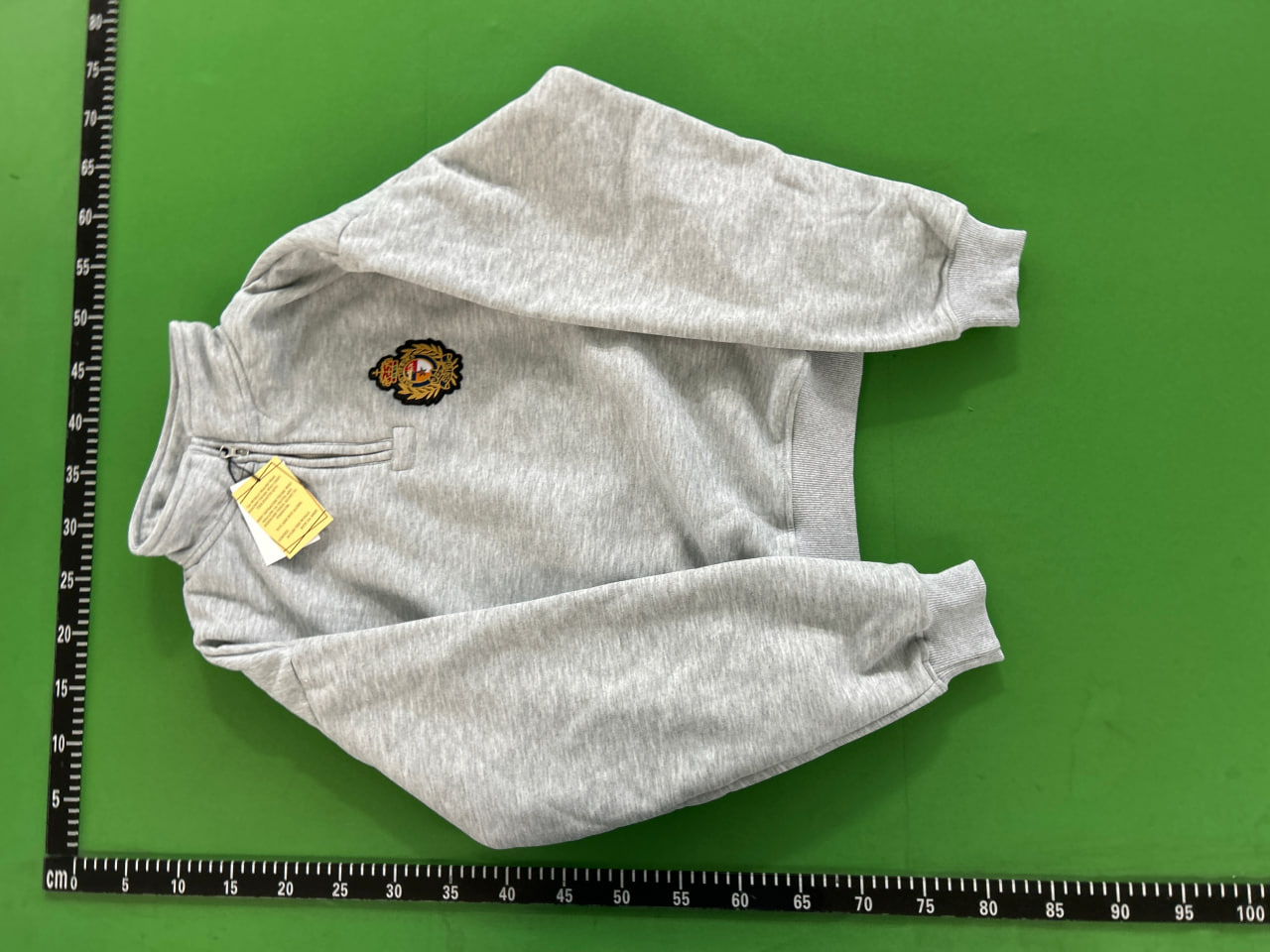 Corteiz Royale Crest Quarter Zip