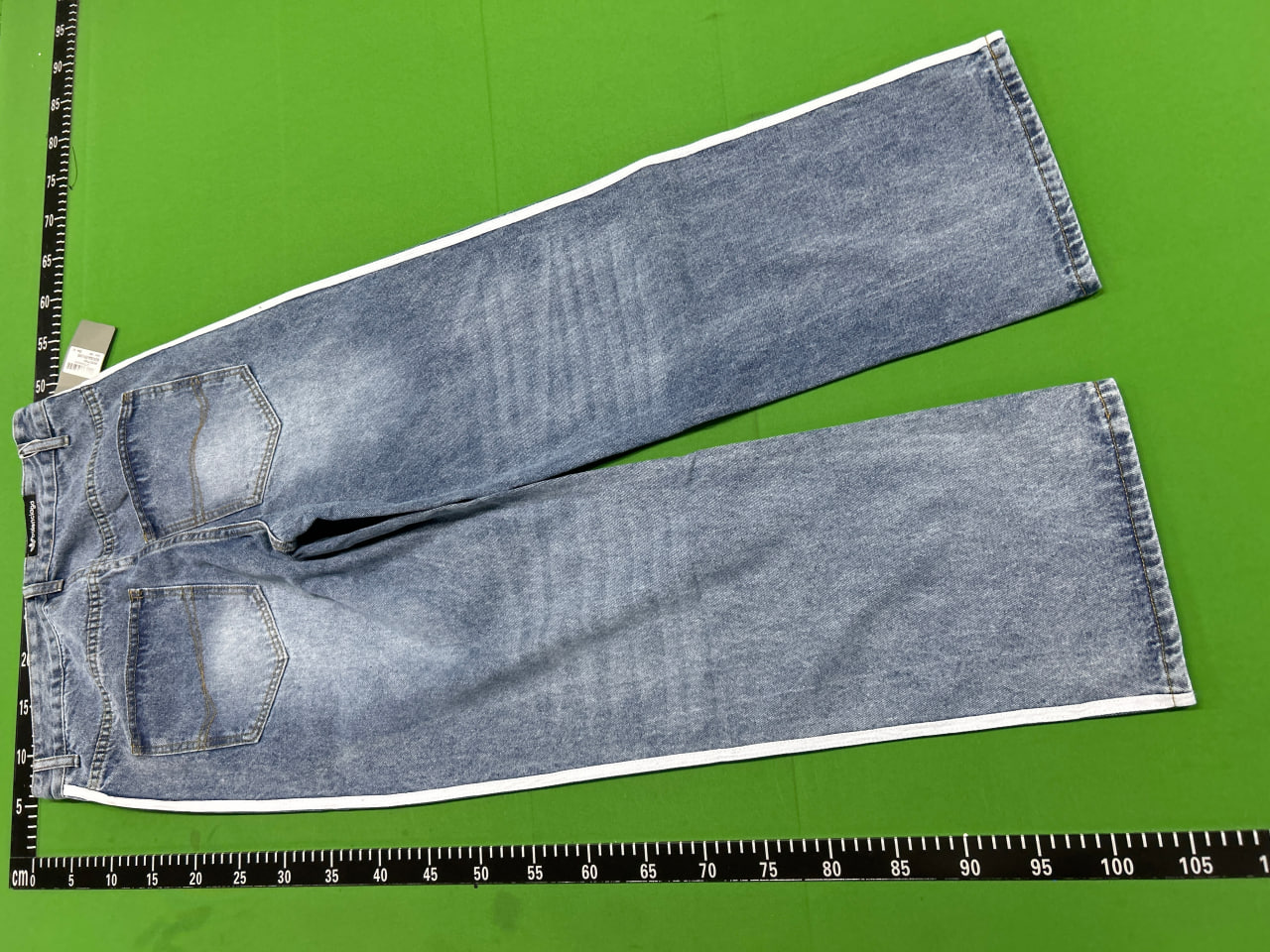 Balenciaga x adidas denim jeans