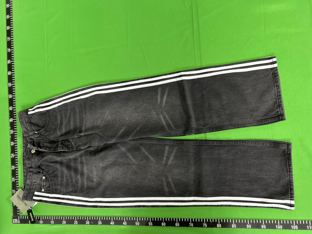 Balenciaga x adidas denim jeans