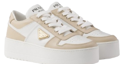 Prada Downtown Bold leather sneakers