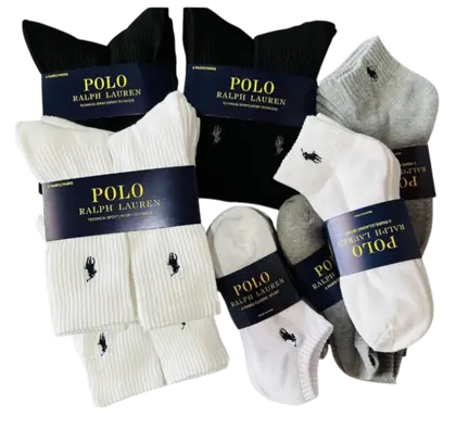 Ralph Lauren Polo Socks 6 Pairs